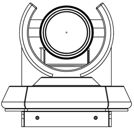 Sound Control Technologies RCM-L10 - Wall Mount Lifesize 10X Camera