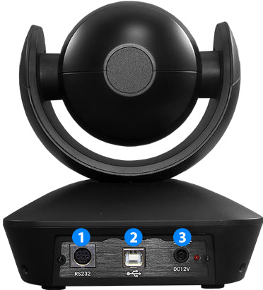 Marshall CV610-UB - Compact PTZ 1080p Camera USB 10x Zoom (Black)