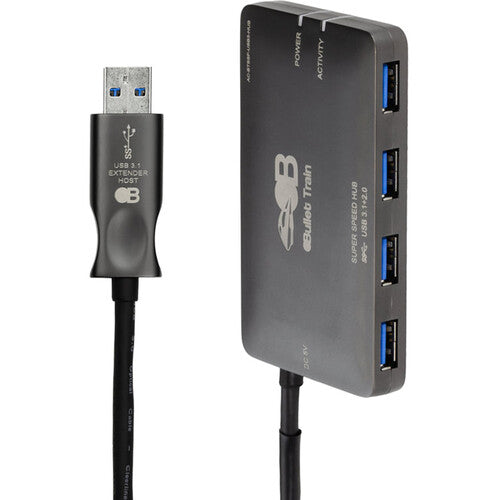 AVPro Edge AC-BTSSF-USB3-HUB - Fiber Optic Extension Cable with 4 Port HUB