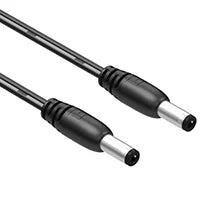 Sound Control Technologies 5.5 × 2.5mm DC Plug to 5.5 × 2.1mm DC Plug Cable (0.4 Meter)