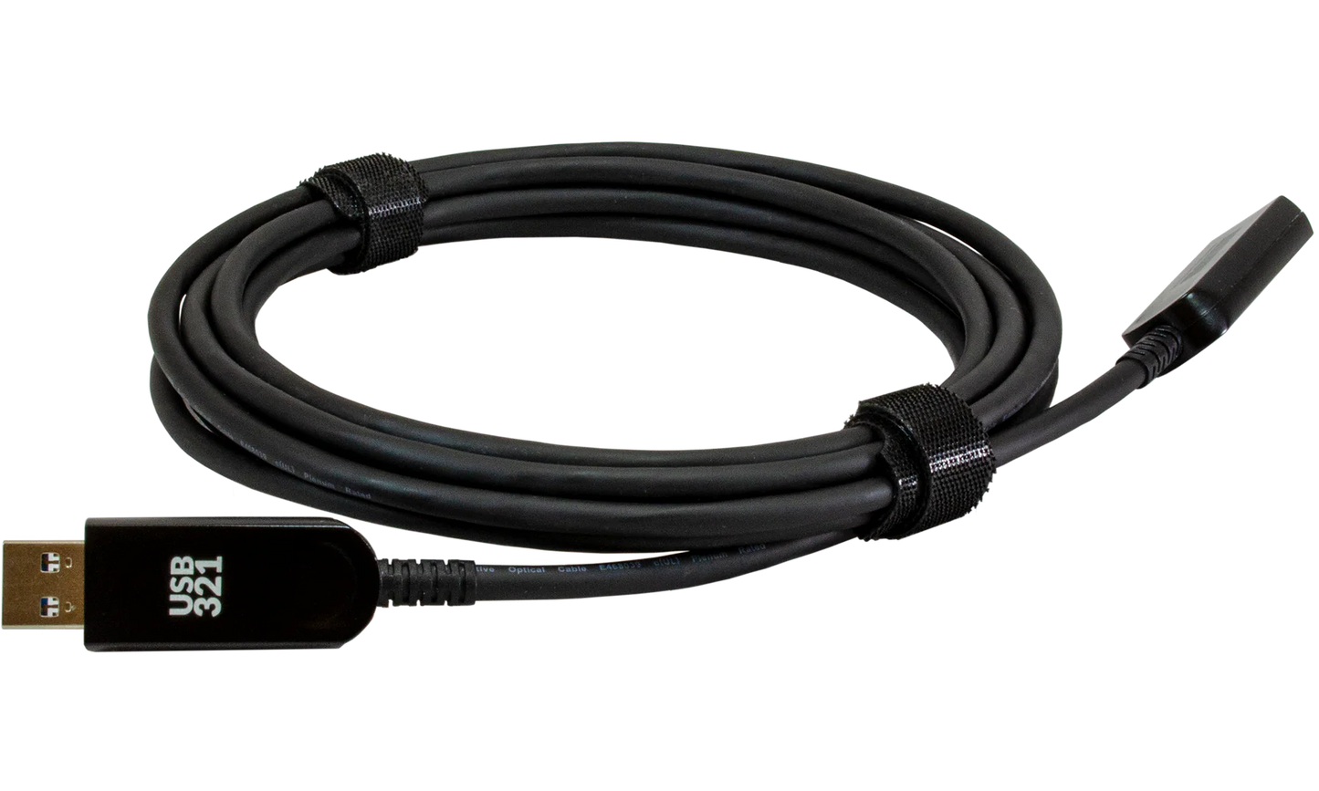 Techlogix MOFO-USB321-05 - Media Over Fiber Optic Cable (5m)