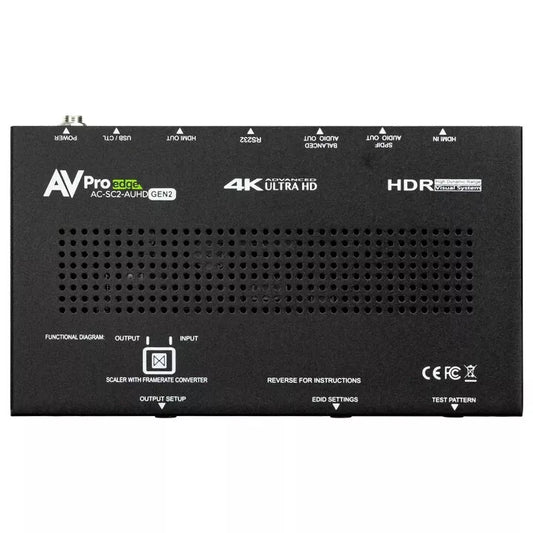 AVPro Edge AC-SC2-AUHD-GEN2 - 4K Scaler/EDID Minder