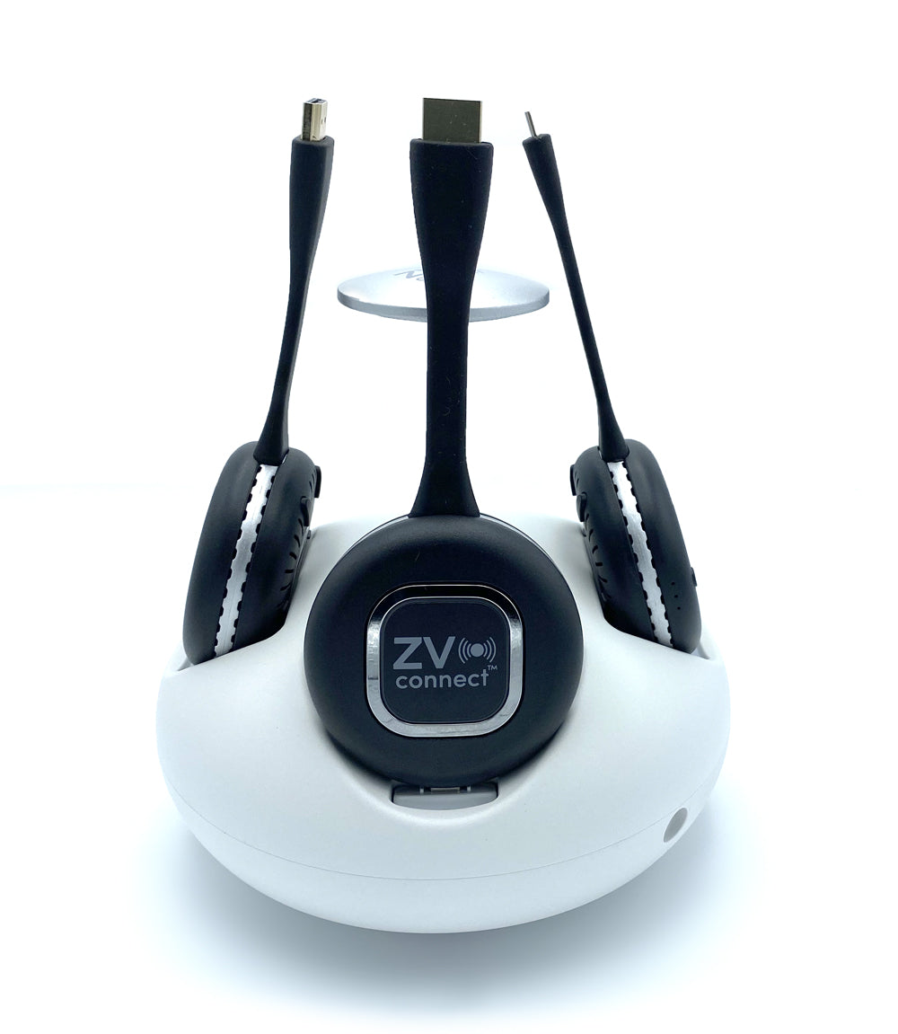 ZeeVee ZVCCHARGE - USB-C Transmitter Charging Cradle & 1 x HDMI 1 x USB-C Tx, 1 x HDMI Rx.