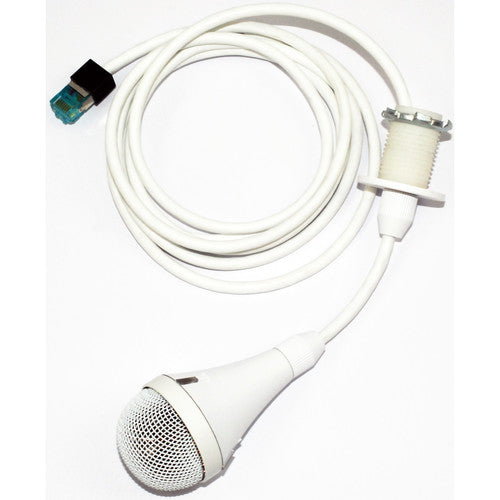 ClearOne 910-6200-101-W - Ceiling Microphone Capsule for Analog X and Dante Audio Conferencing (White)