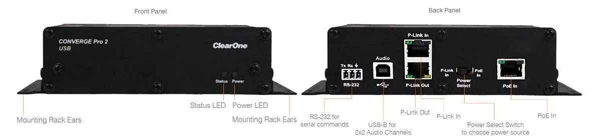 ClearOne 910-3200-305 - Collaborate Versa USB Expander